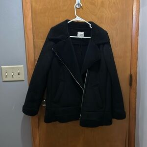 Large Black Ann Taylor’s loft winter coat